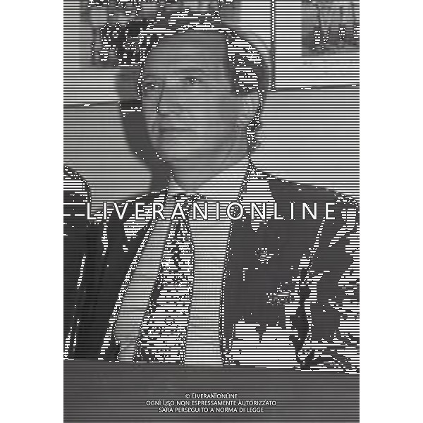 NEG-RETROSPETTIVA GIAN MAURO BORSANO PRESIDENTE TORINO CALCIO NELLA FOTO GIAN MAURO BORSANO NELL\'ANNO 1990-1991 PRESIDENTE DEL TORINO CALCIO AG ALDO LIVERANI SAS