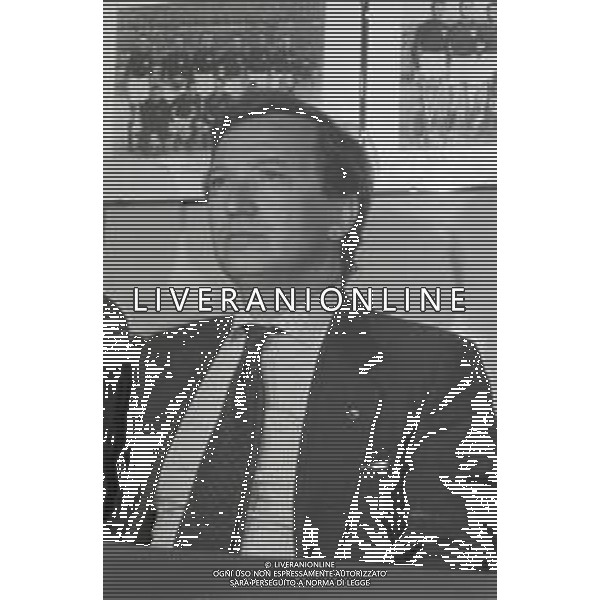 NEG-RETROSPETTIVA GIAN MAURO BORSANO PRESIDENTE TORINO CALCIO NELLA FOTO GIAN MAURO BORSANO NELL\'ANNO 1990-1991 PRESIDENTE DEL TORINO CALCIO AG ALDO LIVERANI SAS