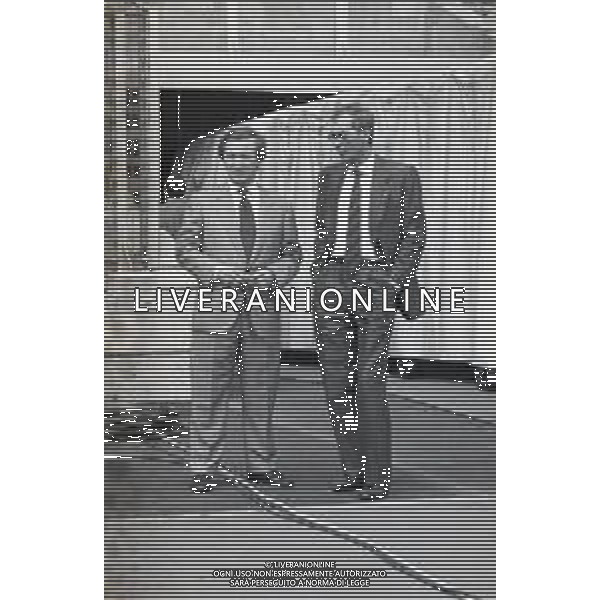 NEG-RETROSPETTIVA GIAN MAURO BORSANO PRESIDENTE TORINO CALCIO NELLA FOTO GIAN MAURO BORSANO NELL\'ANNO 1990-1991 PRESIDENTE DEL TORINO CALCIO AG ALDO LIVERANI SAS