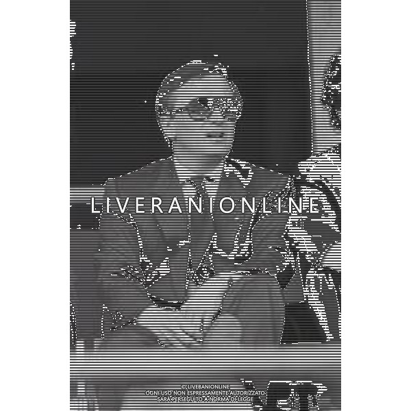 NEG-RETROSPETTIVA GIAN MAURO BORSANO PRESIDENTE TORINO CALCIO NELLA FOTO GIAN MAURO BORSANO NELL\'ANNO 1990-1991 PRESIDENTE DEL TORINO CALCIO AG ALDO LIVERANI SAS