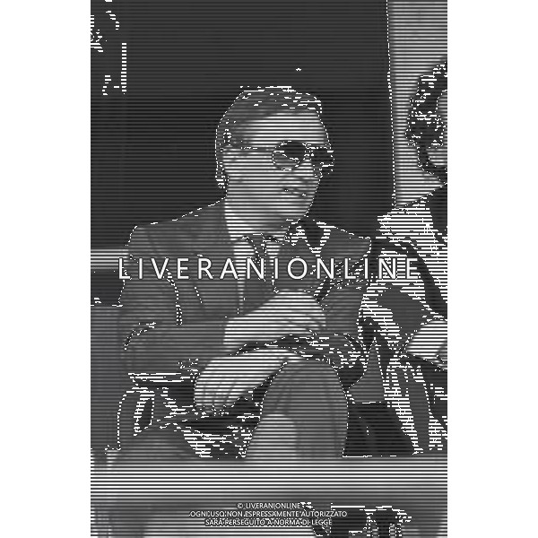 NEG-RETROSPETTIVA GIAN MAURO BORSANO PRESIDENTE TORINO CALCIO NELLA FOTO GIAN MAURO BORSANO NELL\'ANNO 1990-1991 PRESIDENTE DEL TORINO CALCIO AG ALDO LIVERANI SAS