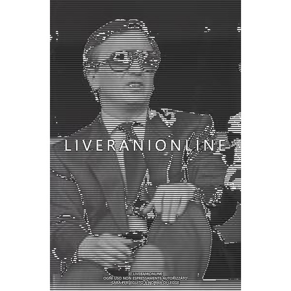 NEG-RETROSPETTIVA GIAN MAURO BORSANO PRESIDENTE TORINO CALCIO NELLA FOTO GIAN MAURO BORSANO NELL\'ANNO 1990-1991 PRESIDENTE DEL TORINO CALCIO AG ALDO LIVERANI SAS