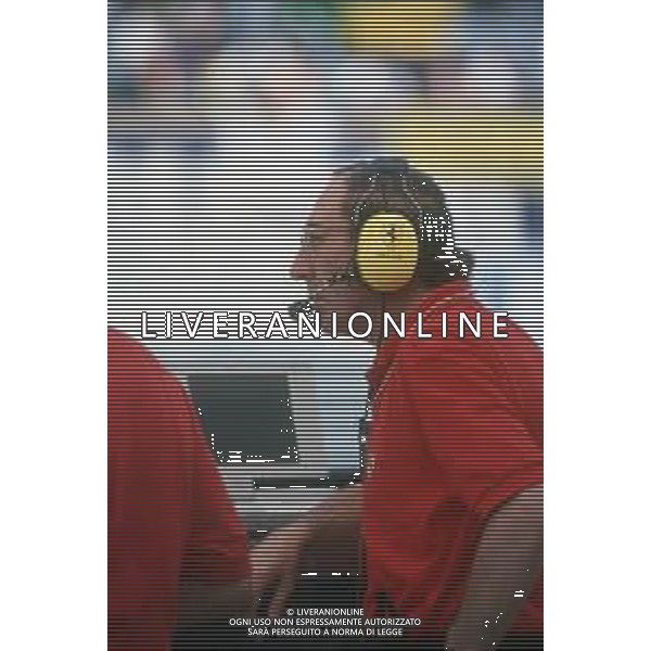 DIAP-RETROSPETTIVA CLAUDIO LOMBARDI INGEGNERE FERRARI F1 NELLA FOTO CLAUDIO LOMBARDI INGEGNERE DELLA SCUDERIA FERRARI F1 ANNO 1991 AG ALDO LIVERANI SAS