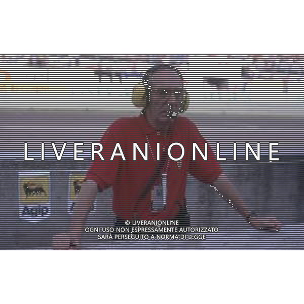 DIAP-RETROSPETTIVA CLAUDIO LOMBARDI INGEGNERE FERRARI F1 NELLA FOTO CLAUDIO LOMBARDI INGEGNERE DELLA SCUDERIA FERRARI F1 ANNO 1991 AG ALDO LIVERANI SAS