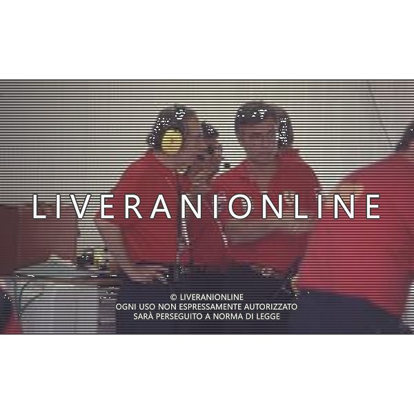 DIAP-RETROSPETTIVA CLAUDIO LOMBARDI INGEGNERE FERRARI F1 NELLA FOTO CLAUDIO LOMBARDI INGEGNERE DELLA SCUDERIA FERRARI F1 ANNO 1991 AG ALDO LIVERANI SAS