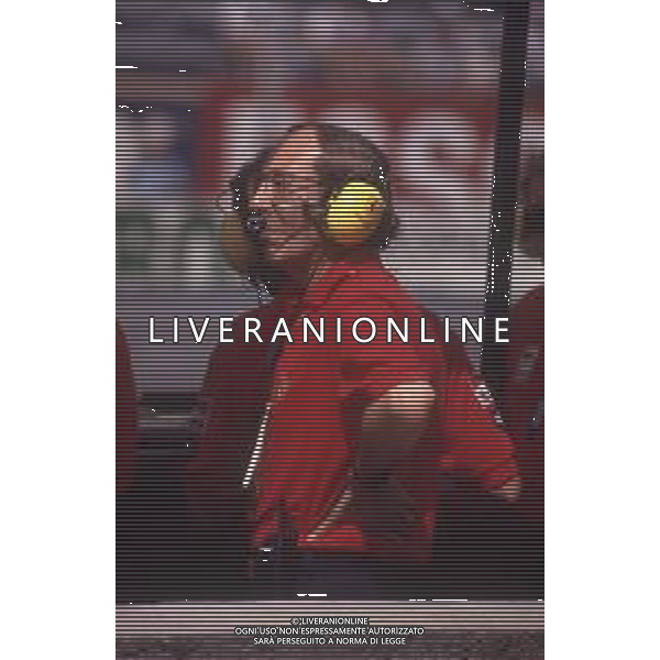 DIAP-RETROSPETTIVA CLAUDIO LOMBARDI INGEGNERE FERRARI F1 NELLA FOTO CLAUDIO LOMBARDI INGEGNERE DELLA SCUDERIA FERRARI F1 ANNO 1991 AG ALDO LIVERANI SAS