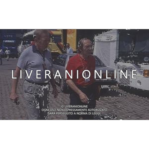 DIAP-RETROSPETTIVA CLAUDIO LOMBARDI INGEGNERE FERRARI F1 NELLA FOTO CLAUDIO LOMBARDI INGEGNERE DELLA SCUDERIA FERRARI F1 ANNO 1991 AG ALDO LIVERANI SAS