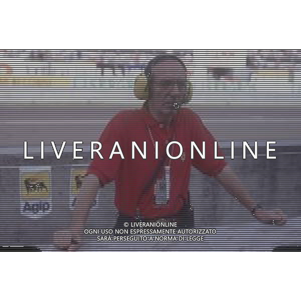 DIAP-RETROSPETTIVA CLAUDIO LOMBARDI INGEGNERE FERRARI F1 NELLA FOTO CLAUDIO LOMBARDI INGEGNERE DELLA SCUDERIA FERRARI F1 ANNO 1991 AG ALDO LIVERANI SAS