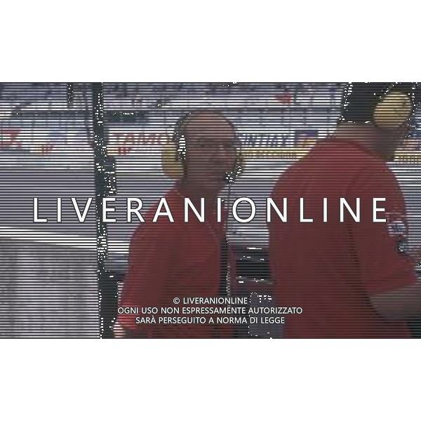 DIAP-RETROSPETTIVA CLAUDIO LOMBARDI INGEGNERE FERRARI F1 NELLA FOTO CLAUDIO LOMBARDI INGEGNERE DELLA SCUDERIA FERRARI F1 ANNO 1991 AG ALDO LIVERANI SAS