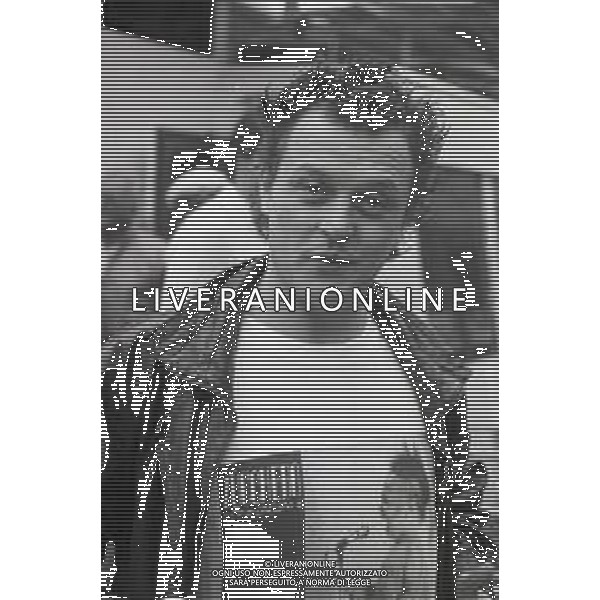 NEG-RETROSPETTIVA ZUCCHERO FORNACIARI CANTANTE NELLA FOTO ZUCCHERO FORNACIARI A RIVA DEL GARDA NELL\'ANNO 1986 AG ALDO LIVERANI SAS