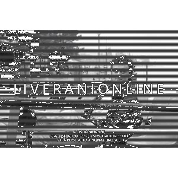 NEG-RETROSPETTIVA ZUCCHERO FORNACIARI CANTANTE NELLA FOTO ZUCCHERO FORNACIARI A RIVA DEL GARDA NELL\'ANNO 1986 AG ALDO LIVERANI SAS