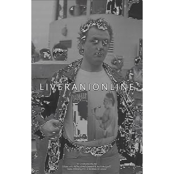 NEG-RETROSPETTIVA ZUCCHERO FORNACIARI CANTANTE NELLA FOTO ZUCCHERO FORNACIARI A RIVA DEL GARDA NELL\'ANNO 1986 AG ALDO LIVERANI SAS