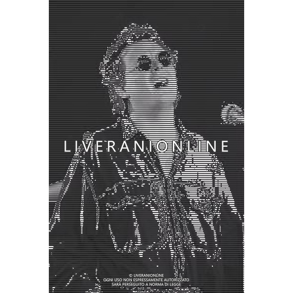 NEG-RETROSPETTIVA ZUCCHERO FORNACIARI CANTANTE NELLA FOTO ZUCCHERO FORNACIARI A RIVA DEL GARDA NELL\'ANNO 1986 AG ALDO LIVERANI SAS