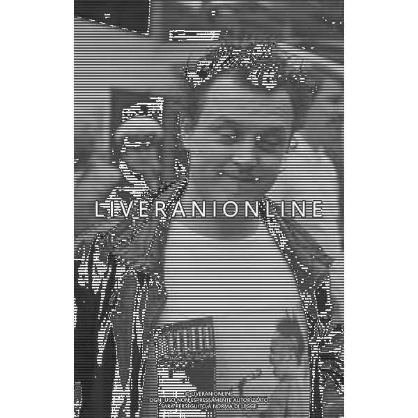 NEG-RETROSPETTIVA ZUCCHERO FORNACIARI CANTANTE NELLA FOTO ZUCCHERO FORNACIARI A RIVA DEL GARDA NELL\'ANNO 1986 AG ALDO LIVERANI SAS