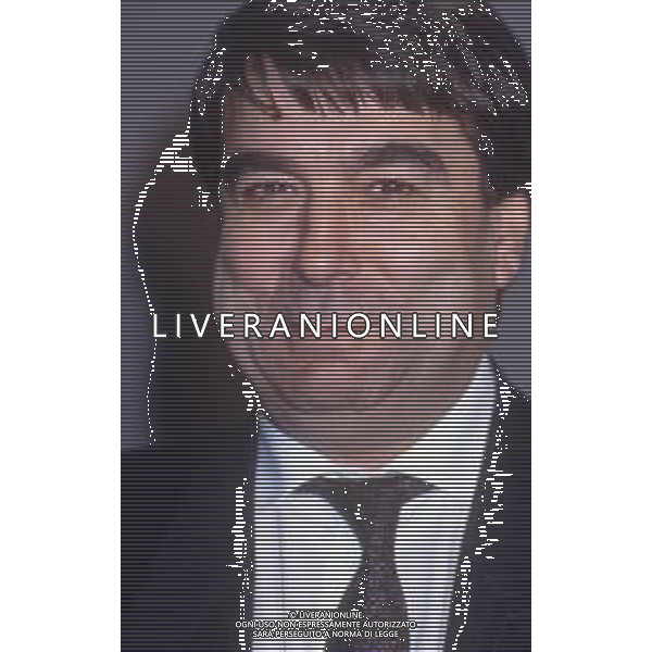 DIAP-RETROSPETTIVA ALDO SPINELLI PRESIDENTE GENOA CALCIO NELLA FOTO ALDO SPINELLI PRESIDENTE GENOA CALCIO NELL\'ANNO 1990-1991 AG ALDO LIVERANI SAS