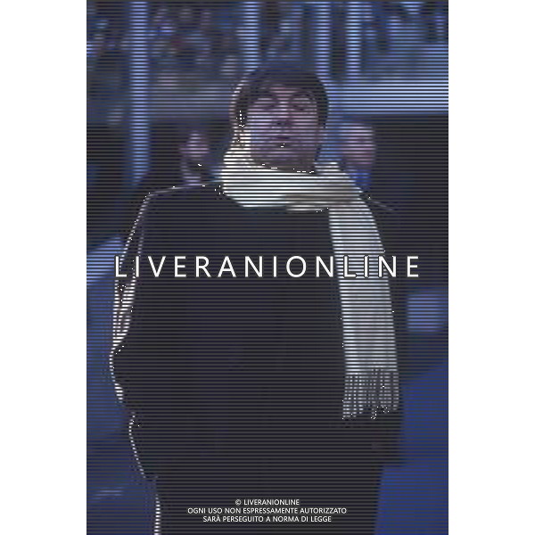 DIAP-RETROSPETTIVA ALDO SPINELLI PRESIDENTE GENOA CALCIO NELLA FOTO ALDO SPINELLI PRESIDENTE GENOA CALCIO NELL\'ANNO 1990-1991 AG ALDO LIVERANI SAS