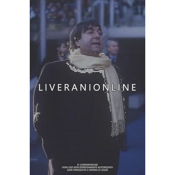 DIAP-RETROSPETTIVA ALDO SPINELLI PRESIDENTE GENOA CALCIO NELLA FOTO ALDO SPINELLI PRESIDENTE GENOA CALCIO NELL\'ANNO 1990-1991 AG ALDO LIVERANI SAS