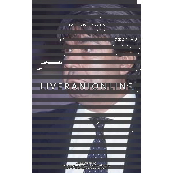 DIAP-RETROSPETTIVA ALDO SPINELLI PRESIDENTE GENOA CALCIO NELLA FOTO ALDO SPINELLI PRESIDENTE GENOA CALCIO NELL\'ANNO 1990-1991 AG ALDO LIVERANI SAS