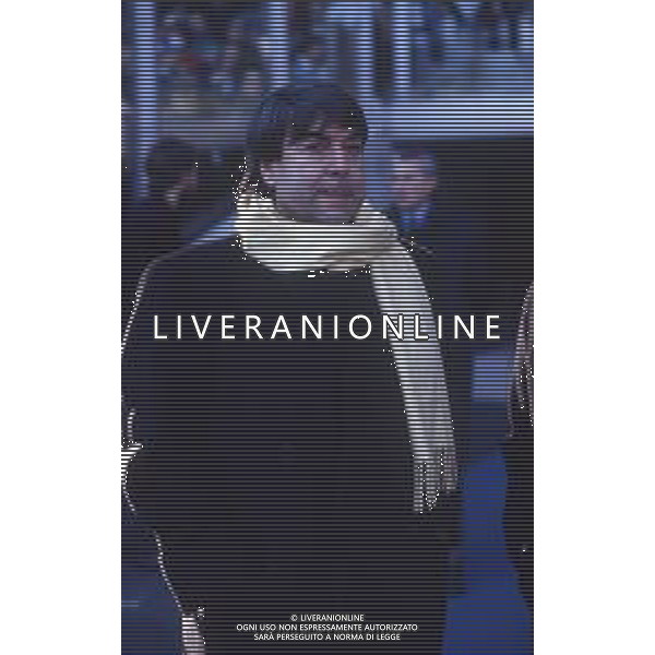 DIAP-RETROSPETTIVA ALDO SPINELLI PRESIDENTE GENOA CALCIO NELLA FOTO ALDO SPINELLI PRESIDENTE GENOA CALCIO NELL\'ANNO 1990-1991 AG ALDO LIVERANI SAS