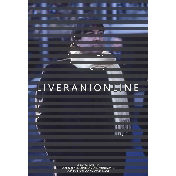 DIAP-RETROSPETTIVA ALDO SPINELLI PRESIDENTE GENOA CALCIO NELLA FOTO ALDO SPINELLI PRESIDENTE GENOA CALCIO NELL\'ANNO 1990-1991 AG ALDO LIVERANI SAS