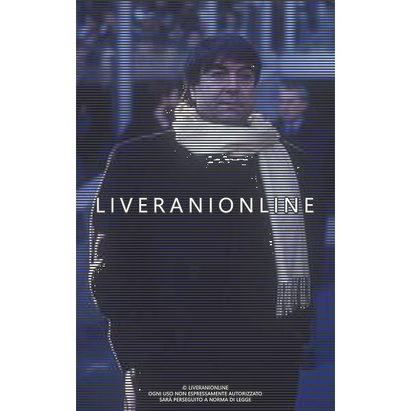 DIAP-RETROSPETTIVA ALDO SPINELLI PRESIDENTE GENOA CALCIO NELLA FOTO ALDO SPINELLI PRESIDENTE GENOA CALCIO NELL\'ANNO 1990-1991 AG ALDO LIVERANI SAS