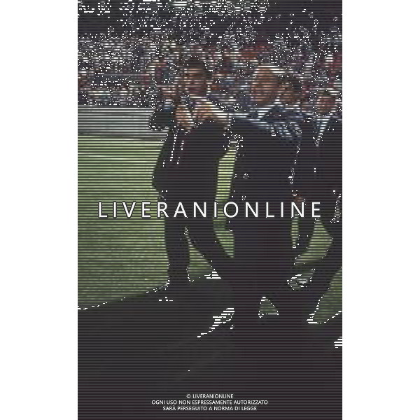 DIAP-RETROSPETTIVA SILVIO BERLUSCONI IMPRENDITORE E POLITICO NELLA FOTO SILVIO BERLUSCONI NELL\'ANNO 1988-1989 AG ALDO LIVERANI SAS