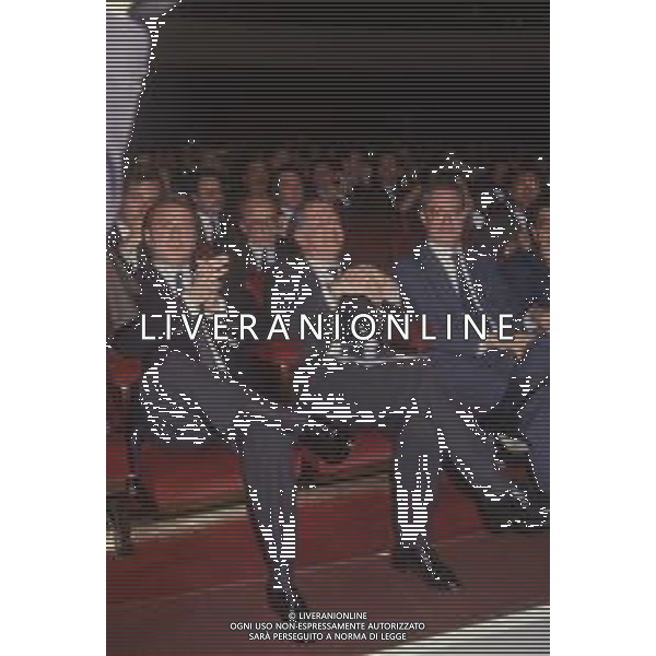 DIAP-RETROSPETTIVA SILVIO BERLUSCONI IMPRENDITORE E POLITICO NELLA FOTO SILVIO BERLUSCONI NELL\'ANNO 1988-1989 AG ALDO LIVERANI SAS