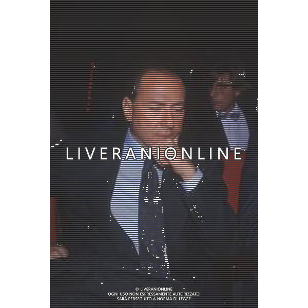 DIAP-RETROSPETTIVA SILVIO BERLUSCONI IMPRENDITORE E POLITICO NELLA FOTO SILVIO BERLUSCONI NELL\'ANNO 1988-1989 AG ALDO LIVERANI SAS