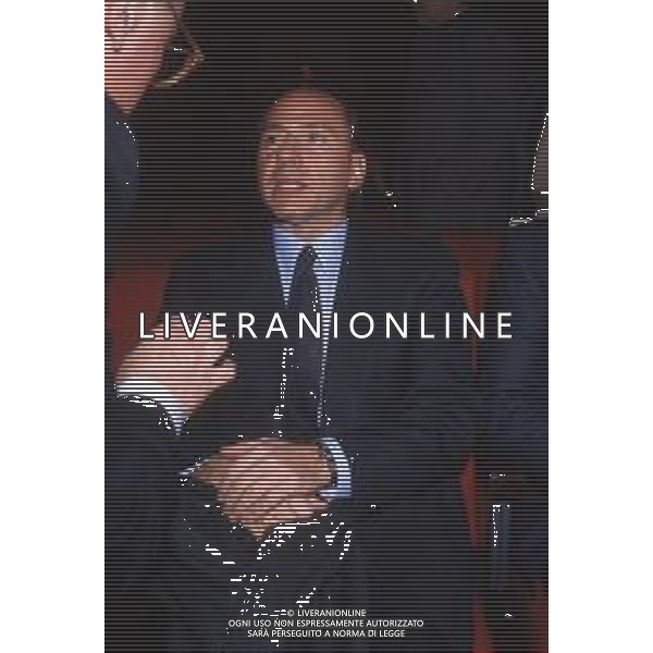 DIAP-RETROSPETTIVA SILVIO BERLUSCONI IMPRENDITORE E POLITICO NELLA FOTO SILVIO BERLUSCONI NELL\'ANNO 1988-1989 AG ALDO LIVERANI SAS