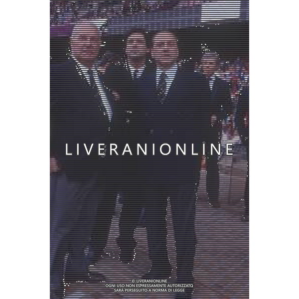 DIAP-RETROSPETTIVA SILVIO BERLUSCONI IMPRENDITORE E POLITICO NELLA FOTO SILVIO BERLUSCONI NELL\'ANNO 1988-1989 AG ALDO LIVERANI SAS