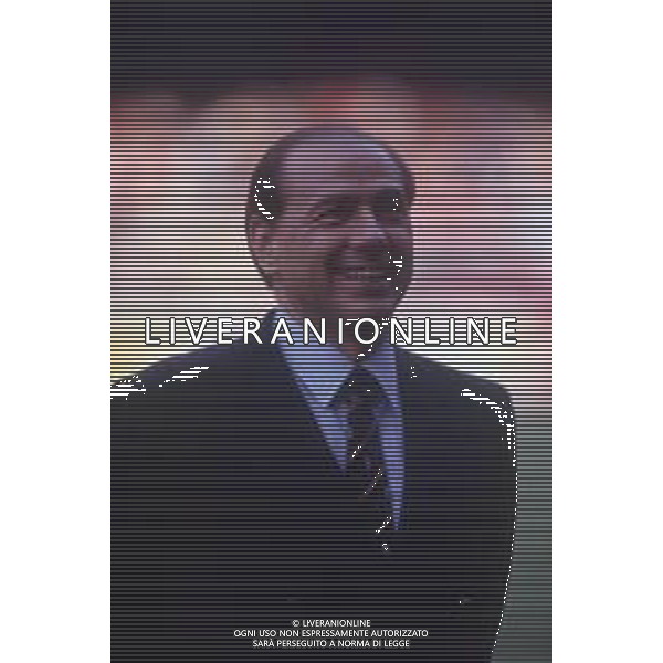 DIAP-RETROSPETTIVA SILVIO BERLUSCONI IMPRENDITORE E POLITICO NELLA FOTO SILVIO BERLUSCONI NELL\'ANNO 1988-1989 AG ALDO LIVERANI SAS