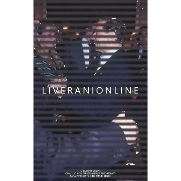 DIAP-RETROSPETTIVA SILVIO BERLUSCONI IMPRENDITORE E POLITICO NELLA FOTO SILVIO BERLUSCONI NELL\'ANNO 1988-1989 AG ALDO LIVERANI SAS