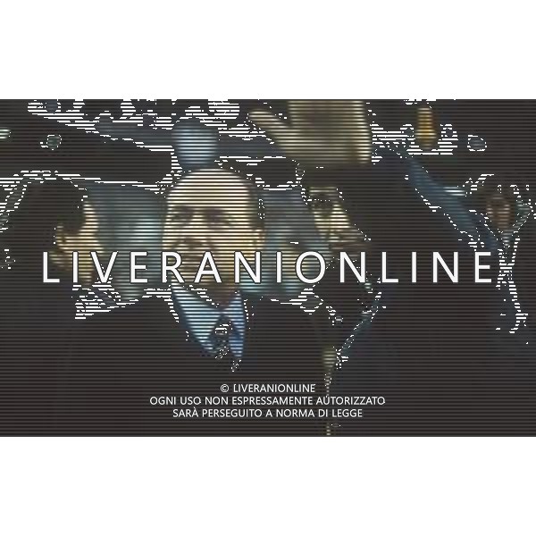 DIAP-RETROSPETTIVA SILVIO BERLUSCONI IMPRENDITORE E POLITICO NELLA FOTO SILVIO BERLUSCONI NELL\'ANNO 1988-1989 AG ALDO LIVERANI SAS