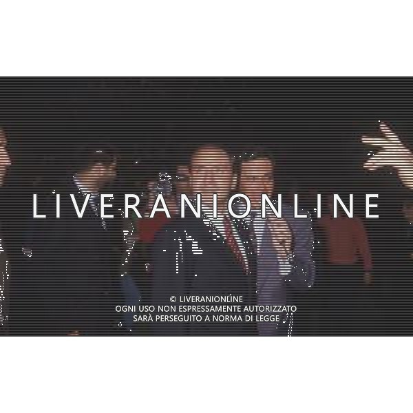 DIAP-RETROSPETTIVA SILVIO BERLUSCONI IMPRENDITORE E POLITICO NELLA FOTO SILVIO BERLUSCONI NELL\'ANNO 1988-1989 AG ALDO LIVERANI SAS