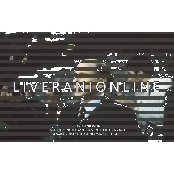 DIAP-RETROSPETTIVA SILVIO BERLUSCONI IMPRENDITORE E POLITICO NELLA FOTO SILVIO BERLUSCONI NELL\'ANNO 1988-1989 AG ALDO LIVERANI SAS