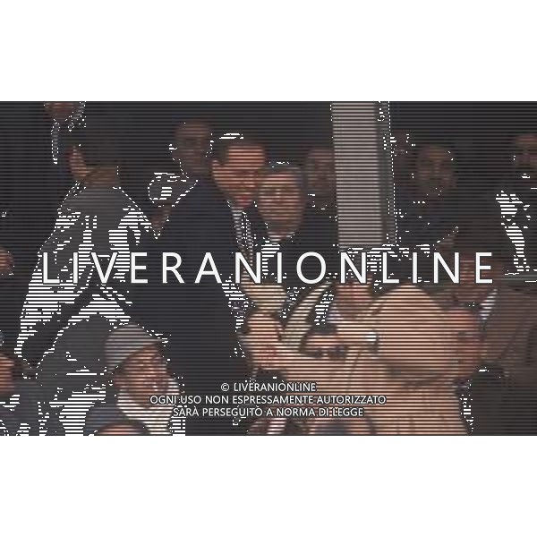 DIAP-RETROSPETTIVA SILVIO BERLUSCONI IMPRENDITORE E POLITICO NELLA FOTO SILVIO BERLUSCONI NELL\'ANNO 1988-1989 AG ALDO LIVERANI SAS