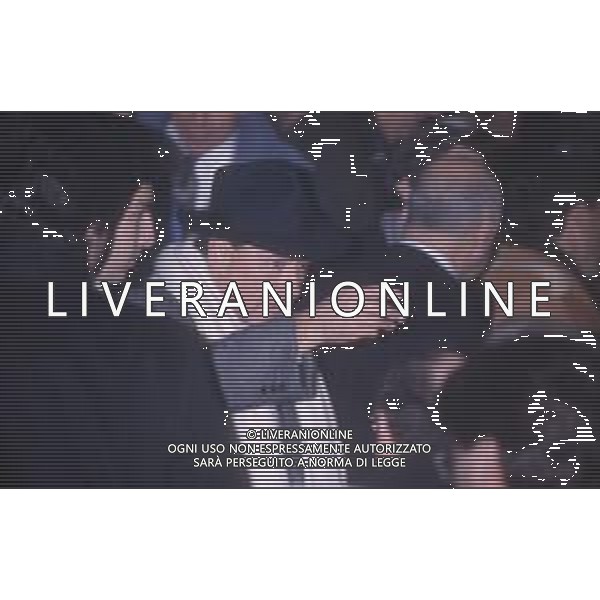 DIAP-RETROSPETTIVA SILVIO BERLUSCONI IMPRENDITORE E POLITICO NELLA FOTO SILVIO BERLUSCONI NELL\'ANNO 1991-1992 AG ALDO LIVERANI SAS 