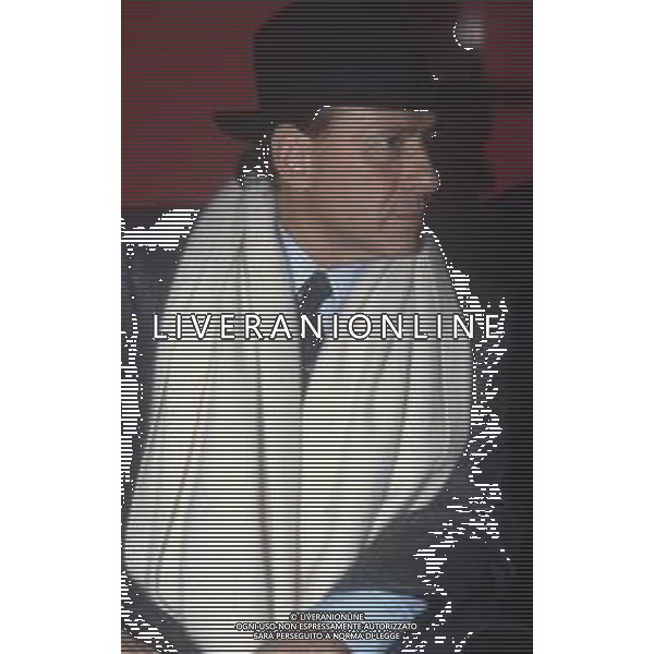 DIAP-RETROSPETTIVA SILVIO BERLUSCONI IMPRENDITORE E POLITICO NELLA FOTO SILVIO BERLUSCONI NELL\'ANNO 1991-1992 AG ALDO LIVERANI SAS 