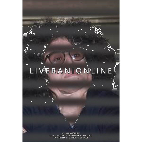 DIAP-RETROSPETTIVA ANGELO BRANDUARDI CANTANTE NELLA FOTO ANGELO BRANDUARDI NELL\'ANNO 1982 AG ALDO LIVERANI SAS