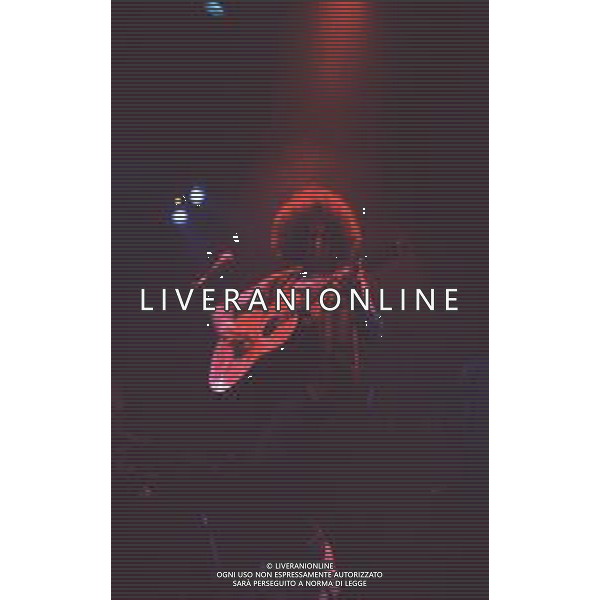 DIAP-RETROSPETTIVA ANGELO BRANDUARDI CANTANTE NELLA FOTO ANGELO BRANDUARDI NELL\'ANNO 1982 AG ALDO LIVERANI SAS