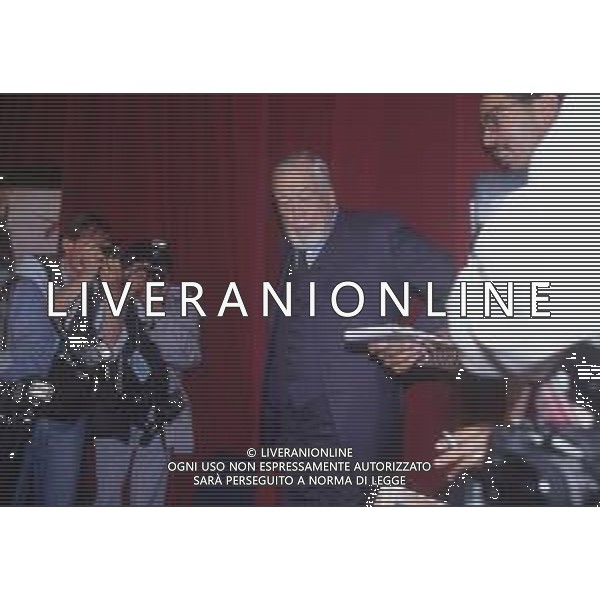 DIAP-RETROSPETTIVA JOHN HUSTIN ATTORE NELLA FOTO JOHN HUSTON A CANNES NELL\'ANNO 1984 AG ALDO LIVERANI SAS