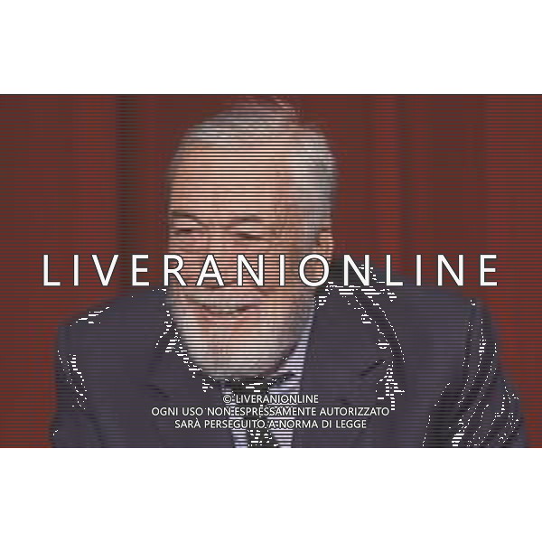 DIAP-RETROSPETTIVA JOHN HUSTIN ATTORE NELLA FOTO JOHN HUSTON A CANNES NELL\'ANNO 1984 AG ALDO LIVERANI SAS