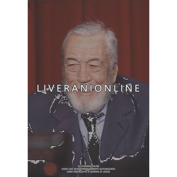 DIAP-RETROSPETTIVA JOHN HUSTIN ATTORE NELLA FOTO JOHN HUSTON A CANNES NELL\'ANNO 1984 AG ALDO LIVERANI SAS