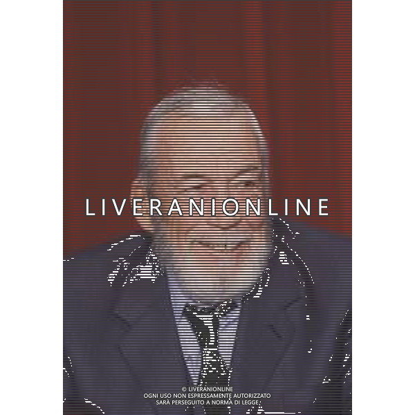 DIAP-RETROSPETTIVA JOHN HUSTIN ATTORE NELLA FOTO JOHN HUSTON A CANNES NELL\'ANNO 1984 AG ALDO LIVERANI SAS