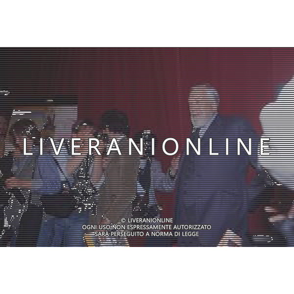 DIAP-RETROSPETTIVA JOHN HUSTIN ATTORE NELLA FOTO JOHN HUSTON A CANNES NELL\'ANNO 1984 AG ALDO LIVERANI SAS