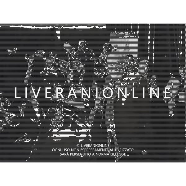 NEG-RETROSPETTIVA JOHN HUSTIN ATTORE NELLA FOTO JOHN HUSTON A CANNES NELL\'ANNO 1984 AG ALDO LIVERANI SAS