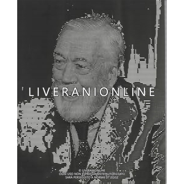 NEG-RETROSPETTIVA JOHN HUSTIN ATTORE NELLA FOTO JOHN HUSTON A CANNES NELL\'ANNO 1984 AG ALDO LIVERANI SAS