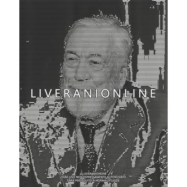 NEG-RETROSPETTIVA JOHN HUSTIN ATTORE NELLA FOTO JOHN HUSTON A CANNES NELL\'ANNO 1984 AG ALDO LIVERANI SAS
