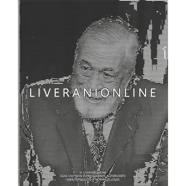 NEG-RETROSPETTIVA JOHN HUSTIN ATTORE NELLA FOTO JOHN HUSTON A CANNES NELL\'ANNO 1984 AG ALDO LIVERANI SAS