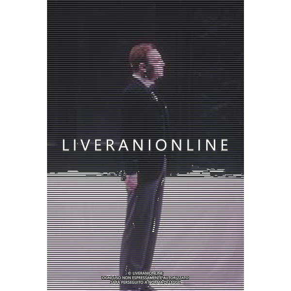 DIAP-RETROSPETTIVA UMBERTO ORSINI ATTORE NELLA FOTO UMBERTO ORSINI A MILANO NELL\'ANNO1985 AG ALDO LIVERANI SAS